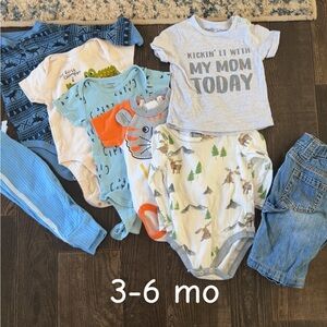3-6 month baby clothes bundle